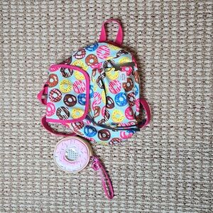 Donut Backpack Purse and Wristlet Basic Packs by Hot Style Original Design Bag